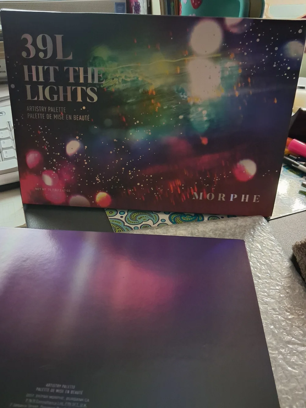Morphe 39L HIT THE LIGHTS Artistry Eyeshadow Palette -
